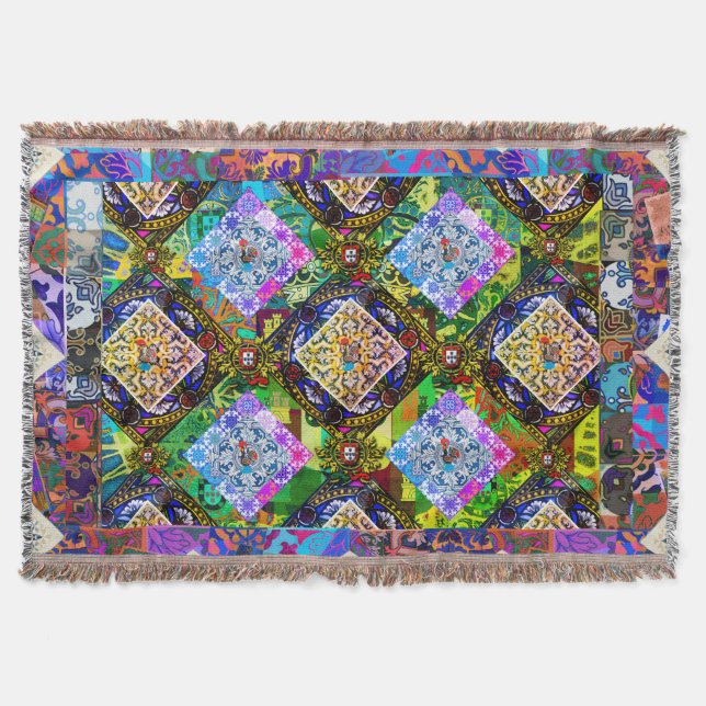 Manta Galo de Barcelos, Portugal (Anverso)