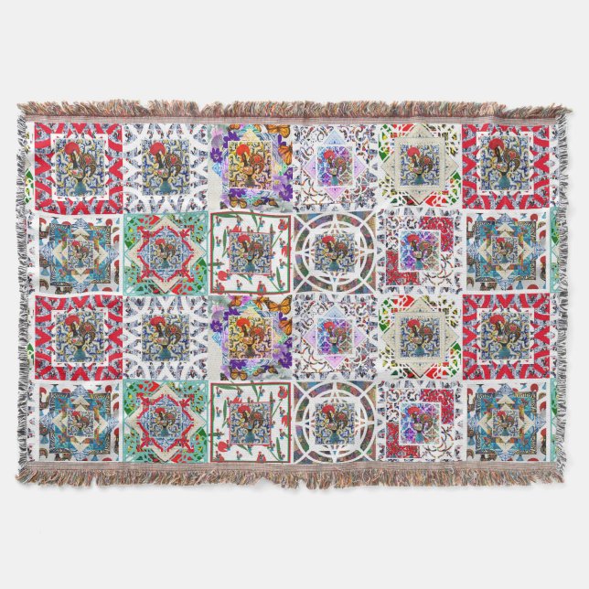 Manta Galo de Barcelos, Portugal (Anverso)