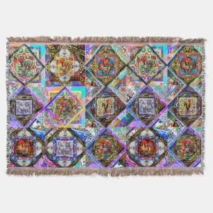 MANTA GALO DE BARCELOS, PORTUGUÉS FOLK ART