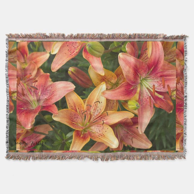 Manta Garden Lilies (Anverso)