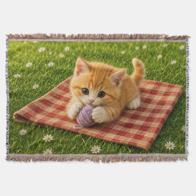 Manta Gatito Adorable (Anverso)
