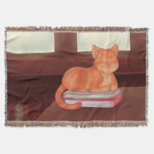 Manta Gato de biblioteca
