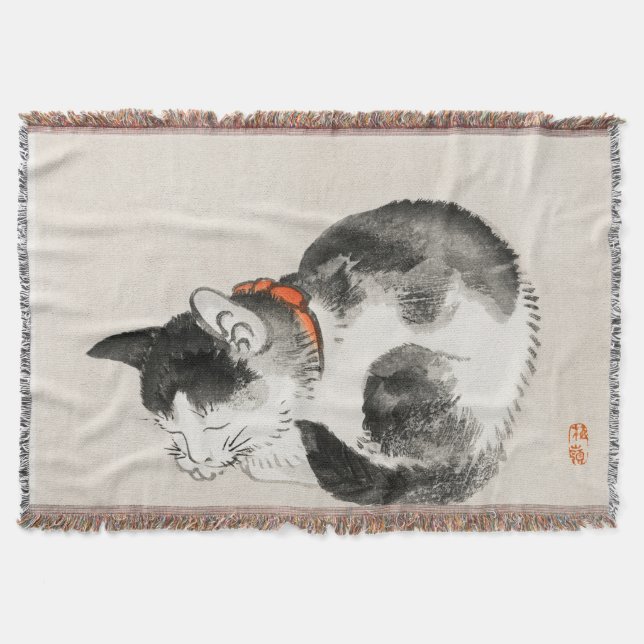 Manta Gato Durmiendo (Anverso)