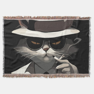 Manta Gato Noir Genial: Felino Suave y Misterioso