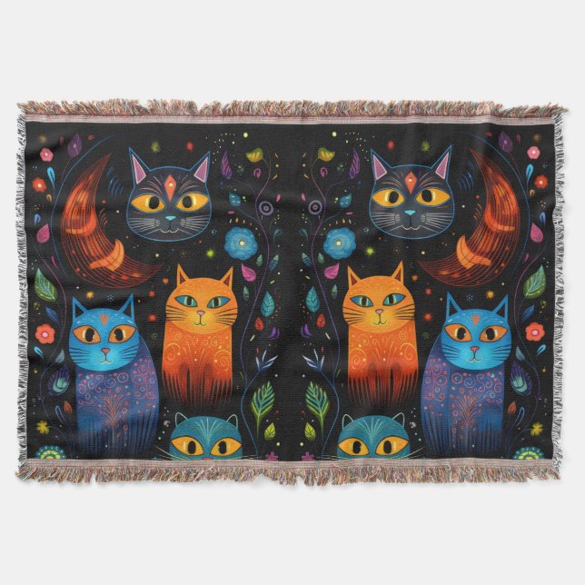 Manta gatos (Anverso)