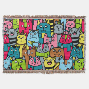 Manta Gatos y gatos
