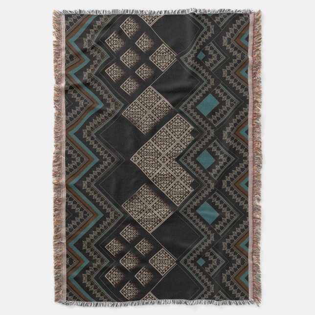 Manta Geometric Pattern  (Frente vertical)