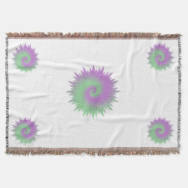 Manta Geometric Purple and Green