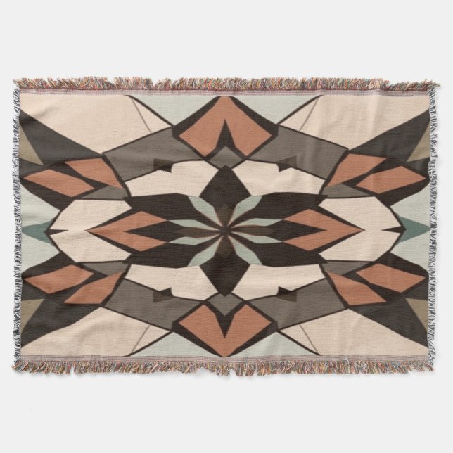 Manta Geometric Symphony: Balance in Design" (Anverso)