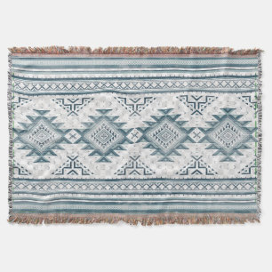 Manta Geométrico del patrón tribal nativo indio-american