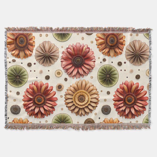 Manta Gerbera en Abundancia (Anverso)