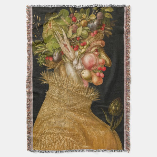 Manta Giuseppe Arcimboldo - Verano (Frente vertical)