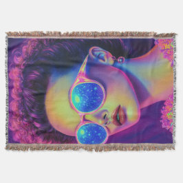 Manta Glamour Neon Galaxy