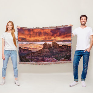 Manta Gloria de la Mañana Rosa