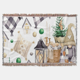 Manta Gnome de la decoración navideña