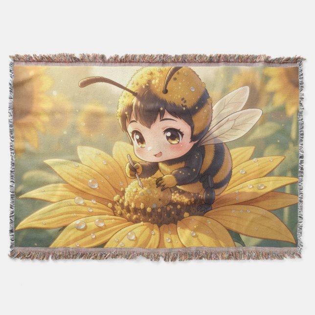 Manta Golden Bumblebee in Bloom Dance.3 (Anverso)