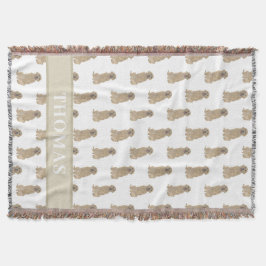 Manta Golden Retriever Personalizado