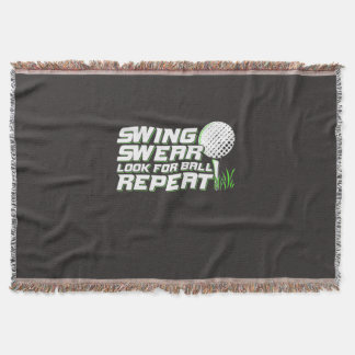 Manta Golfer Swing Sweet Look For Ball