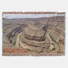 Manta Goosenecks Throw Blanket