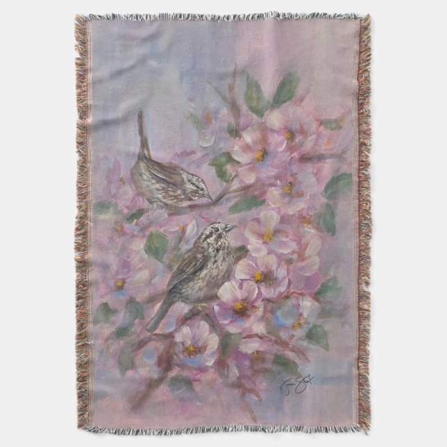 Manta Gorrión Cantor (Frente vertical)