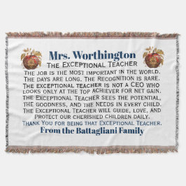 Manta Gracias a tu nuevo maestro exCEPCIONAL