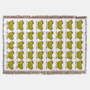 Manta Gracioso Año Chino Ram Amarillo Zodiac TBC cumplea