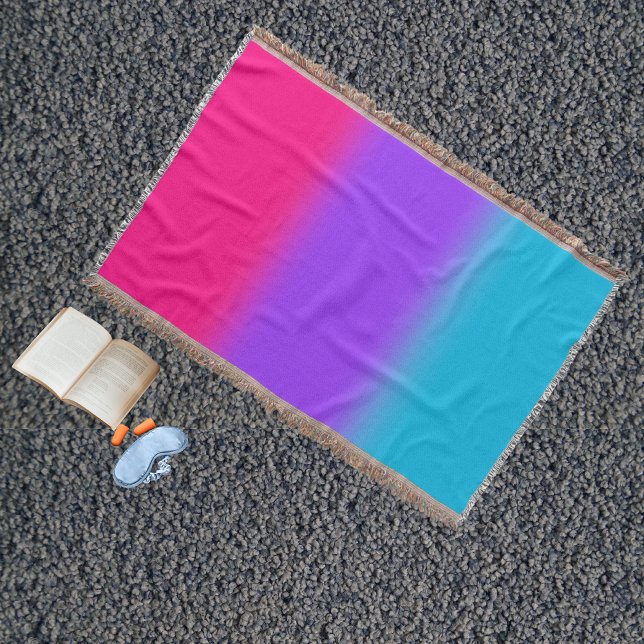 Manta Gradiente del Orgullo Androgínico - Regalo para An (Subido por el creador)