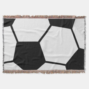 Manta Gráfico clásico de balón de fútbol para fanáticos