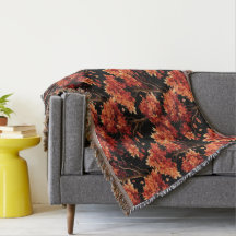 Gráfico de patrón sin foco del árbol de arce de ca