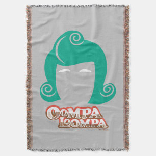 Manta Gráfico de pelo de Oompa Loompa