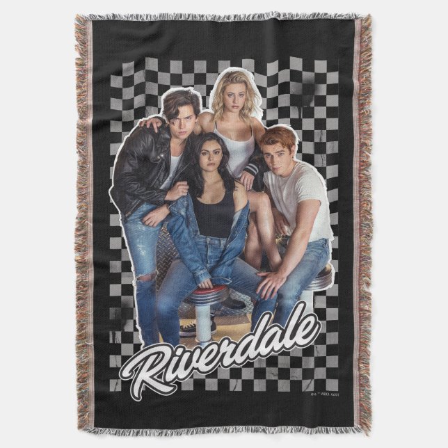 Manta Gráfico del grupo Retro Riverdale (Frente vertical)