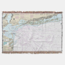 Gráfico náutico de la isla de fuego a la Giro mari