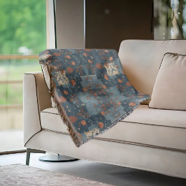 Manta Granja de Rust Rust Blue Country