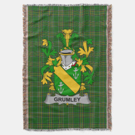 Manta Grifo Grumley irlandés del escudo de armas Crest I
