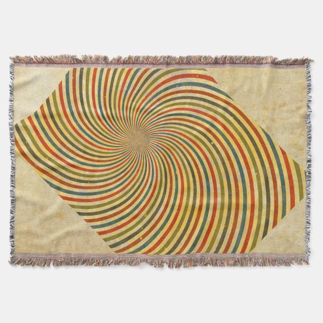 Manta Grunge Swirl Grunge Funny + tu idea (Anverso)