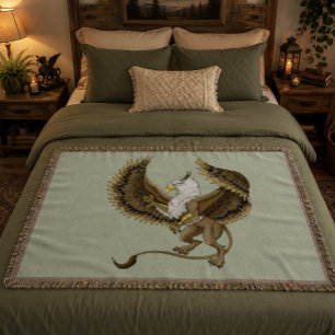 Manta Gryphon Fantasía Grifo Mitología
