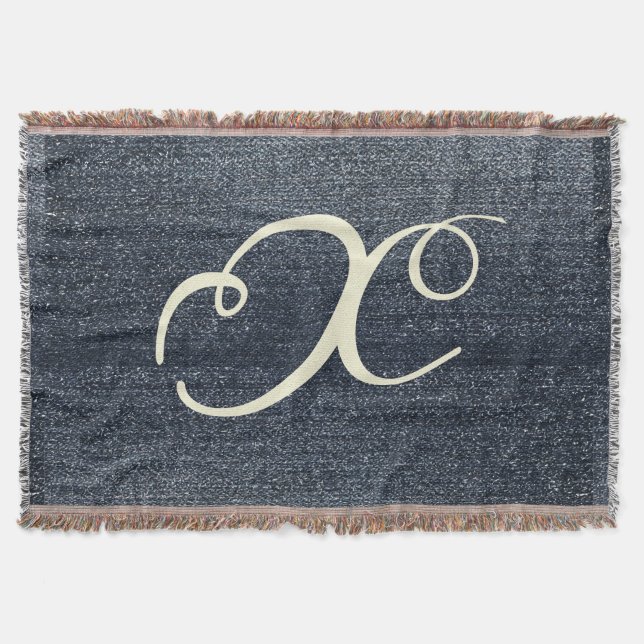 Manta Guay Denim Look (Anverso)