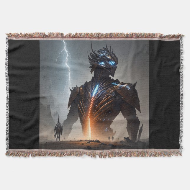 Manta Guerrero Lightning Cyborg (Anverso)
