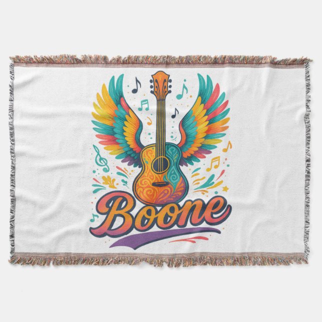 Manta Guitarra Boone (Anverso)