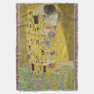 Manta Gustav Klimt - El beso