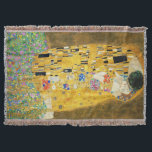Manta Gustav Klimt La Pintura Art Nouveau del Kiss<br><div class="desc">Gustav Klimt The Kiss Vintage Art Nouveau Painting The Kiss (En alemán: Der Kuss) fue pintado por el pintor simbolista austríaco Gustav Klimt entre 1907 y 1908, el punto culminante de su época dorada, cuando pintó varias obras con un estilo dorado similar. La pintura es considerada una obra maestra de...</div>