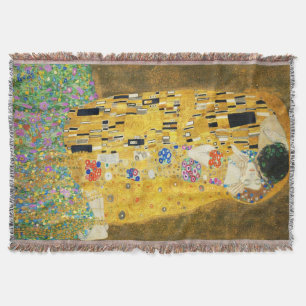 Manta Gustav Klimt La Pintura Art Nouveau del Kiss