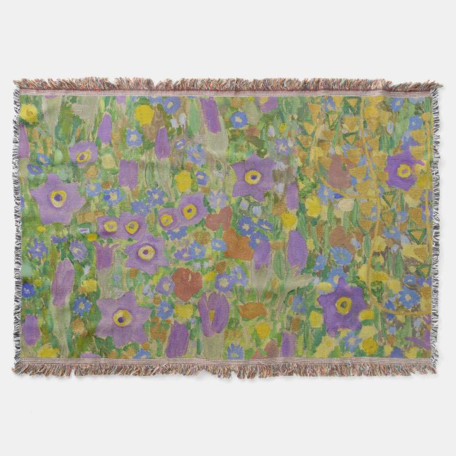 Manta Gustav Klimt-The Kiss (detalle) (Anverso)