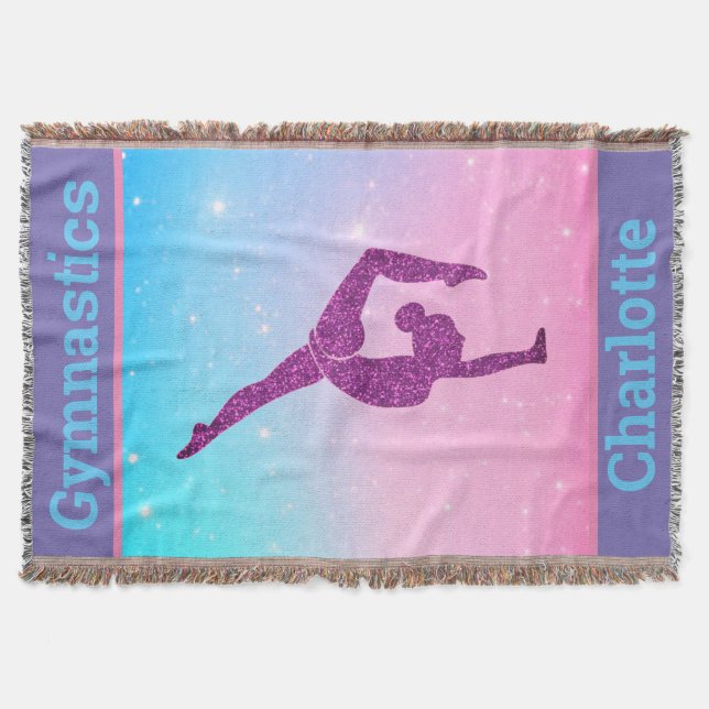 Manta Gymnastics Throw Blanket (Anverso)