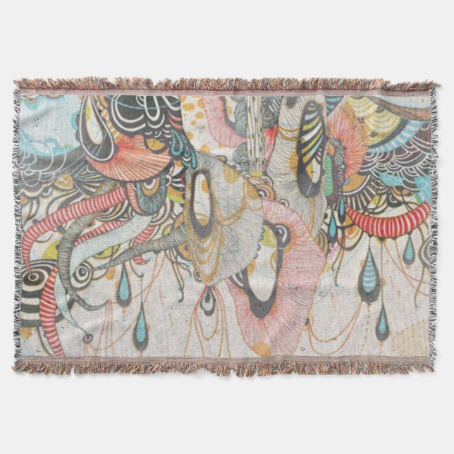 Manta Hacer garabatos en el lenguaje de la luz (Anverso)