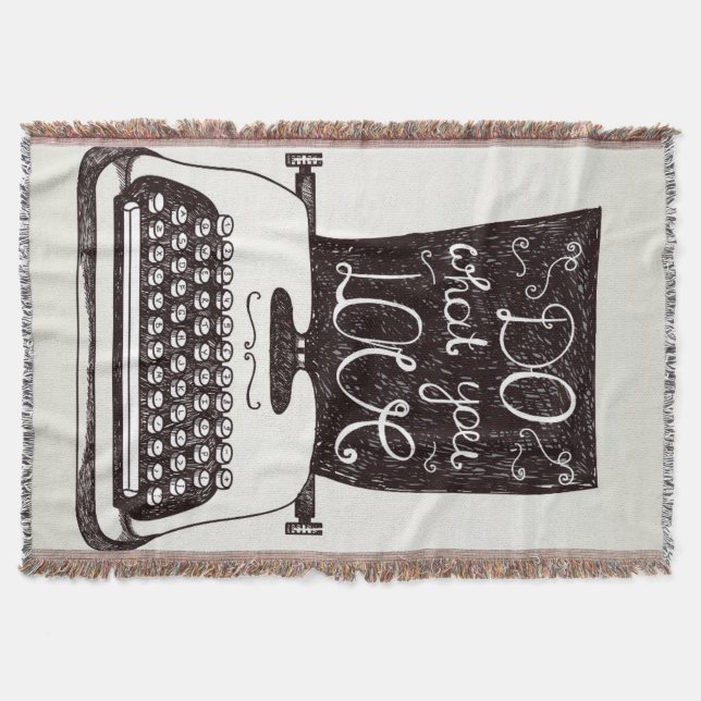 Manta Haga lo que usted ama (Anverso)