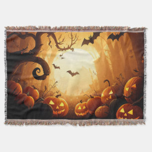Manta Halloween/Bat/Calabaza/Caída