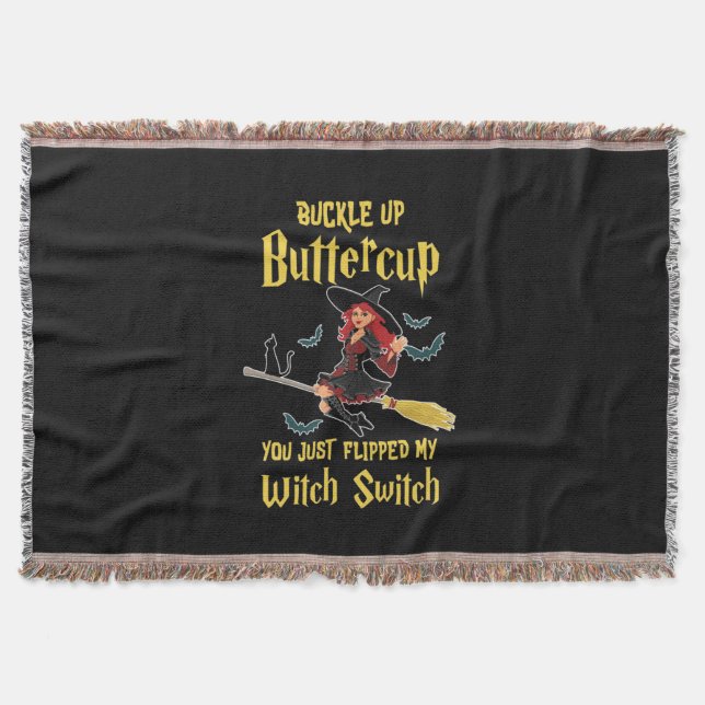 Manta Halloween Buckup Buttercup Witch Switch (Anverso)