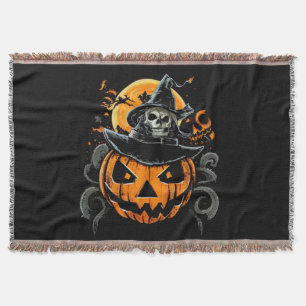 Manta Halloween/calabaza/otoño