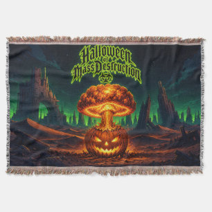 Manta Halloween de Destrucción Masiva Calabaza Radioacti